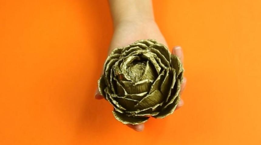 Al&uuml;minyum Folyodan G&uuml;l Yapımı