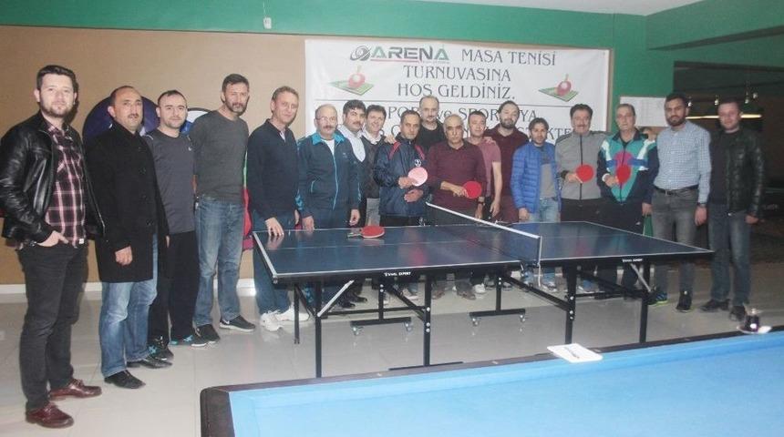Tavşanlı&rsquo;da Masa Tenisi Turnuvası