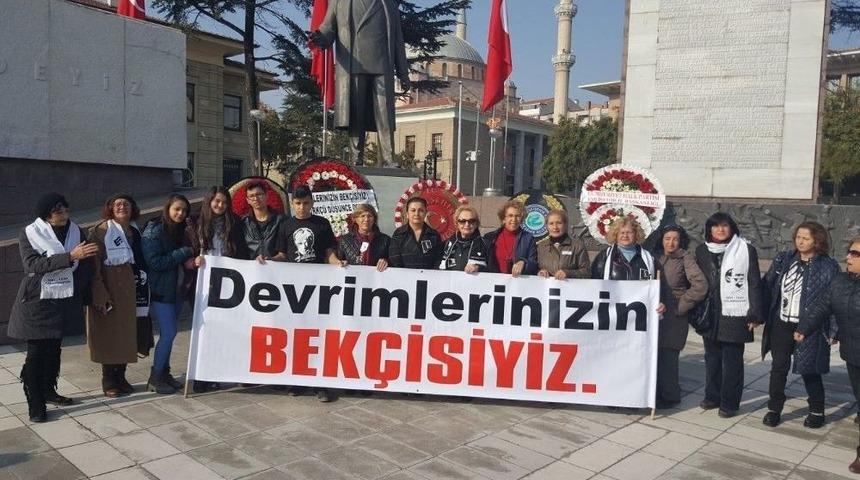 Chp&rsquo;li Kadınlardan 10 Kasım N&ouml;beti