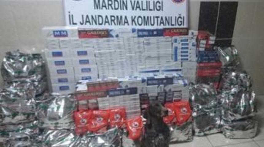 Kızıltepe&rsquo;de 98 Bin 200 Paket Ka&ccedil;ak Sigara Ele Ge&ccedil;irildi