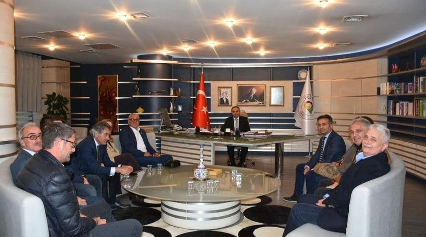 Başkan Ay&rsquo;a Chp&rsquo;den Ziyaret