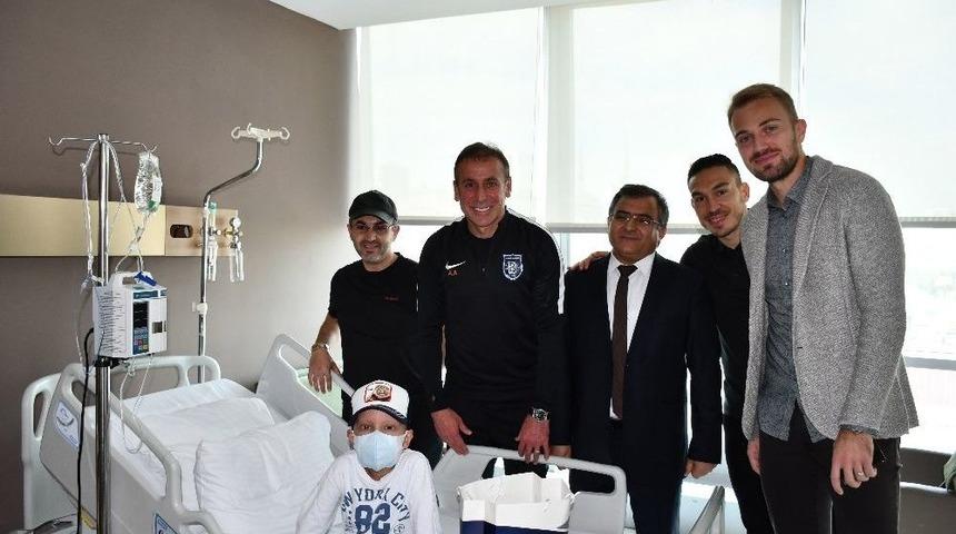 Abdullah Avcı&rsquo;dan L&ouml;semili &Ccedil;ocuklara Ziyaret