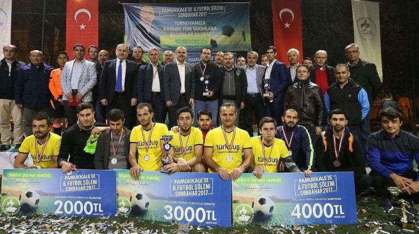 Pamukkale Futbol Turnuvası Sona Erdi