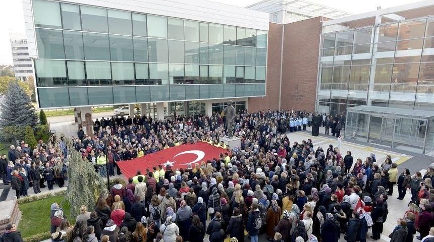 Tepebaşı&rsquo;nda Atat&uuml;rk&rsquo;&uuml; Anma T&ouml;reni