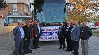Bafralı Muhtarlara Çanakkale Gezisi