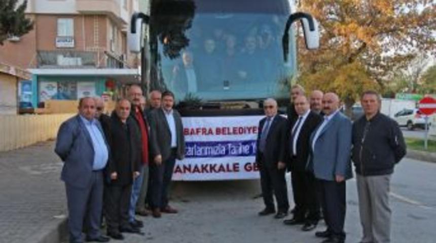 Bafralı Muhtarlara Çanakkale Gezisi
