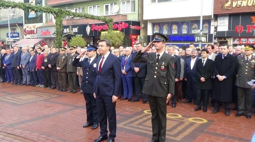 &Ccedil;aycuma&rsquo;da Atat&uuml;rk&rsquo;&uuml; Anma T&ouml;reni D&uuml;zenlendi