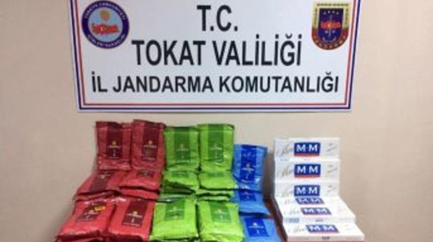 Tokat&rsquo;ta Yolcu Otob&uuml;s&uuml;nde Ka&ccedil;ak Sigara Ele Ge&ccedil;irildi
