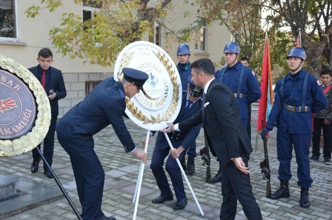 Sivrihisar&rsquo;da 10 Kasım Atat&uuml;rk&rsquo;&uuml; Anma T&ouml;renleri