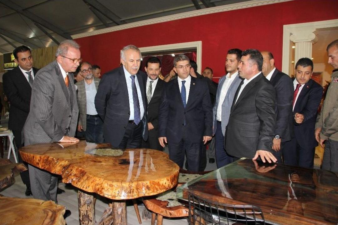 Hatay Mobilya Fuarı A&ccedil;ıldı