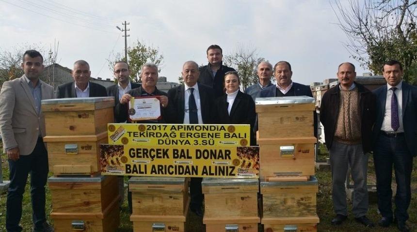 Ergene Balı T&uuml;rkiye Birincisi D&uuml;nya &Uuml;&ccedil;&uuml;nc&uuml;s&uuml;