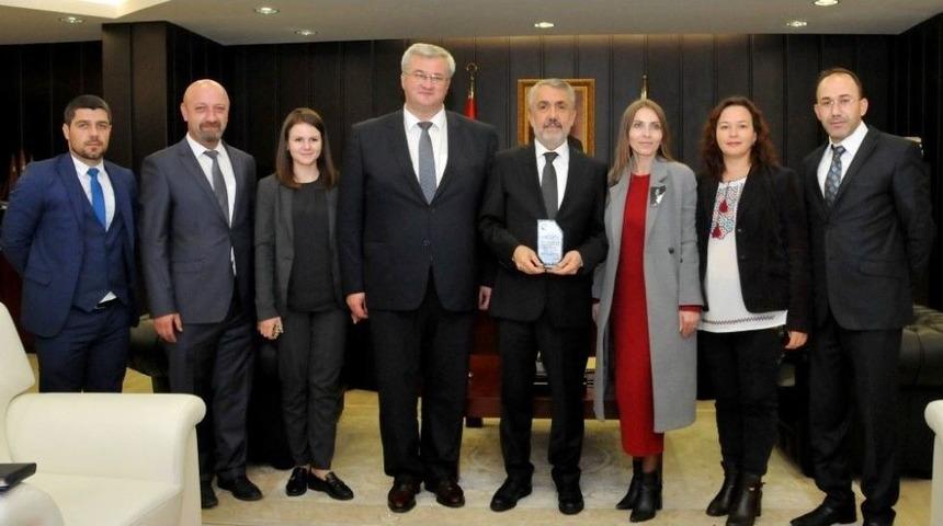 Omü İle Ukrayna Arasında İş Birliği Kurulacak