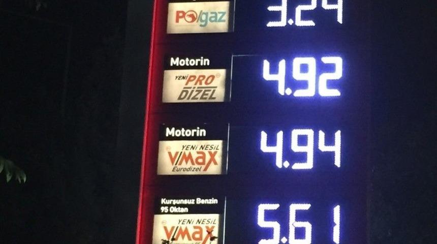 Motorinde Tarihi Fiyat; 11 Kuruş Zam Geldi