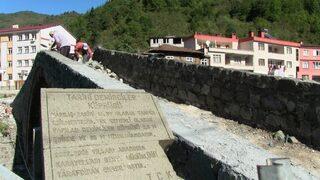 Artvin’deki Tarihi Demirciler Köprüsü Yeniden Restore Ediliyor