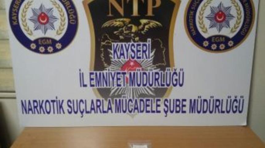Uyuşturucu Operasyonunda 1 Gözaltı