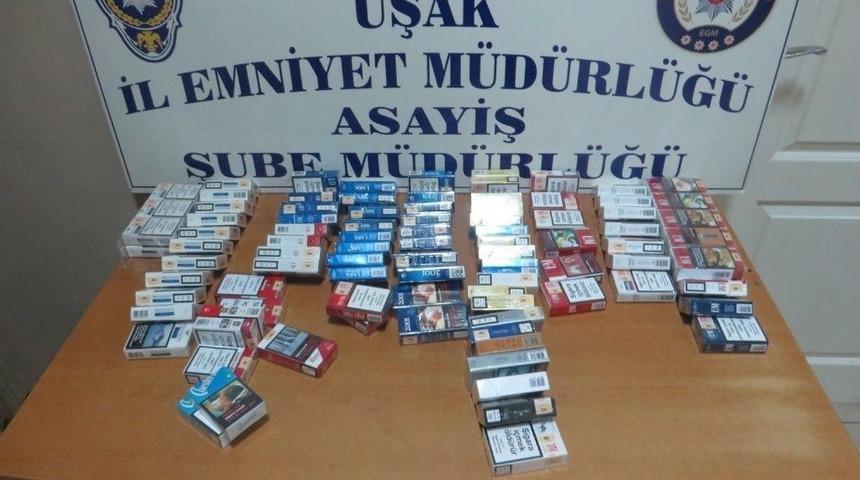 Uşak&rsquo;ta &Ccedil;ok Sayıda Su&ccedil; Kaydı Bulunan İki Zanlı Yakaladı