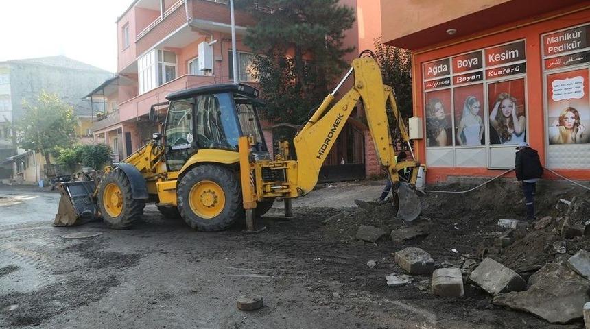 Sapanca &Ccedil;arşı İ&ccedil;inde &Ccedil;alışmalar Devam Ediyor