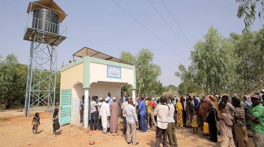 T&uuml;rkiye Diyanet Vakfı Afrika&rsquo;da 14 Su Kuyusu A&ccedil;tı