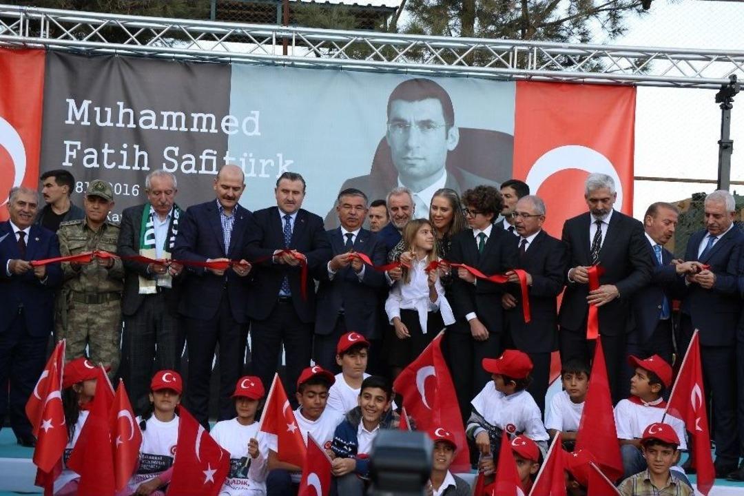 Derik&rsquo;te Şehit Kaymakam Safit&uuml;rk Adına Yaptırılan Okul A&ccedil;ıldı
