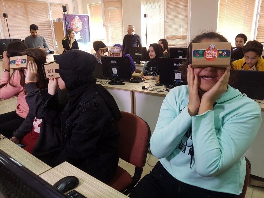 "marslı M&uuml;hendis Kızlar Projesi"