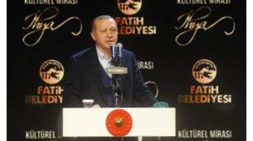 Cumhurbaşkanı Erdoğan, Fatih Belediyesi K&uuml;lt&uuml;rel Mirası İhya Restorasyon Projeleri Tanıtım Programı&rsquo;na Katıldı