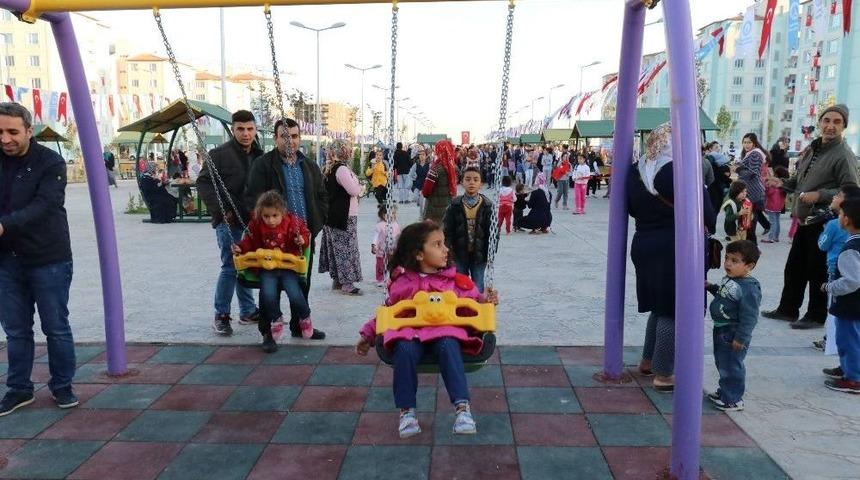 Mavikent 4. Etap Parkı T&ouml;renle Hizmete A&ccedil;ıldı