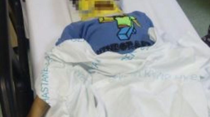 Otomobilin &Ccedil;arptığı 5 Yaşındaki &Ccedil;ocuk Yaralandı