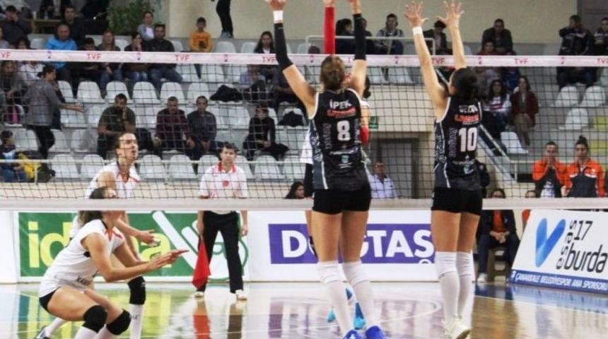 Vestel Ven&uuml;s Sultanlar Ligi: &Ccedil;anakkale Belediyespor: 3 - Beylikd&uuml;z&uuml; Voleybol İhtisas: 2
