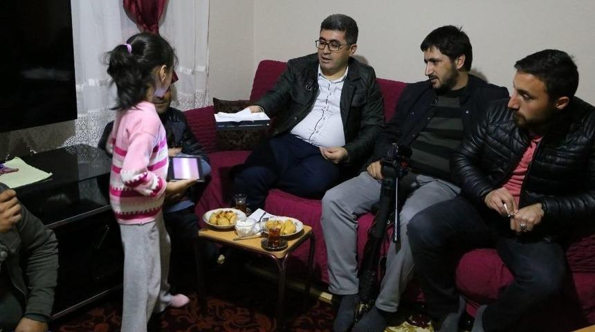 Kaymakam Çetin’den Hasta Ziyareti