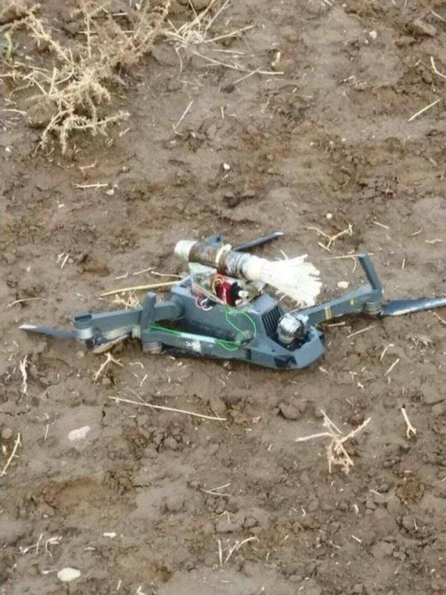 Pkk’nın Bomba Yüklü ’drone’u Düşürüldü