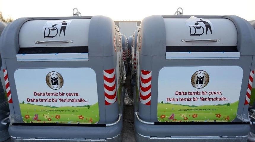 Son Sistem &Ccedil;&ouml;p Konteynerleri Yenimahalle&rsquo;de Yerlerini Alıyor