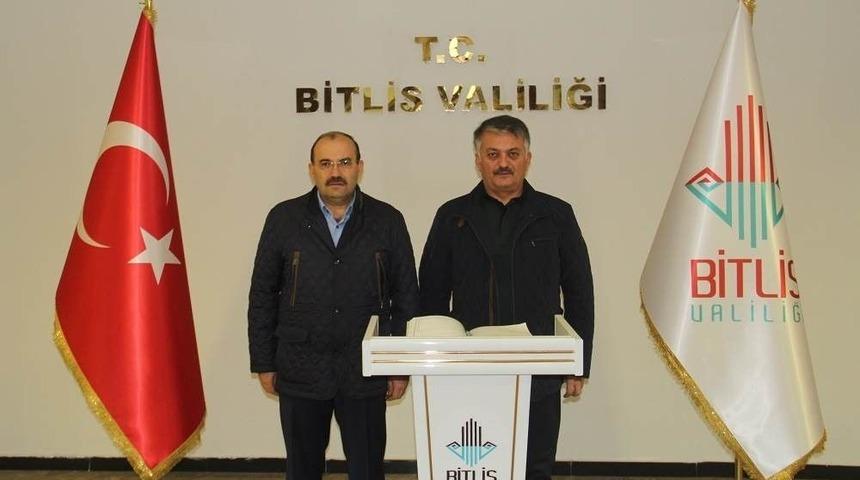 Vali Ustaoğlu, Balıkesir Valisini Ağırladı