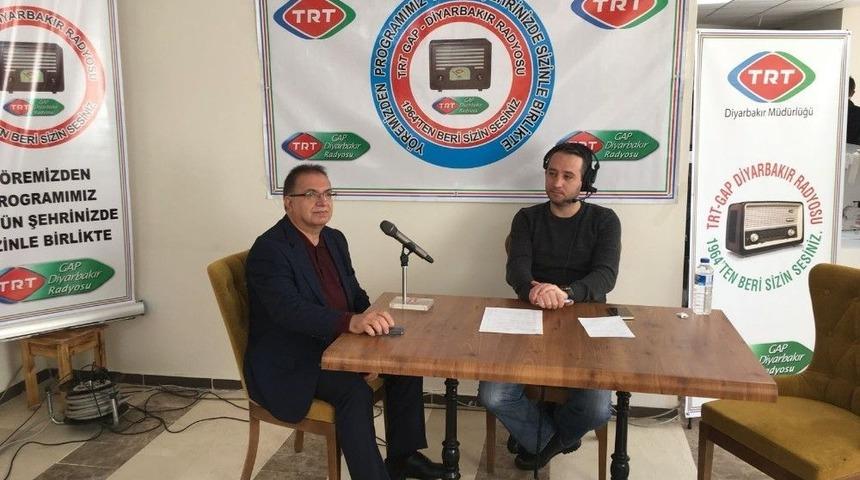 Akçadağ Trt Gap Radyosunda Tanıtıldı