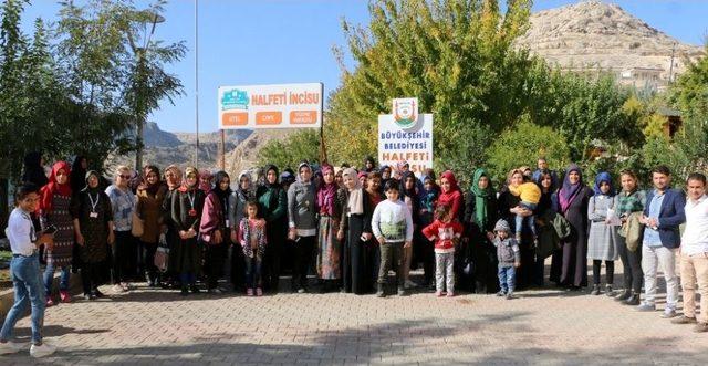 Büyükşehirden Kadınlara Halfeti Turu