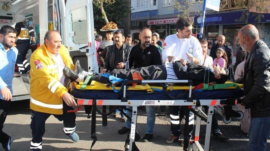 Diyarbakır&rsquo;da Trafik Kazası: 1 Yaralı