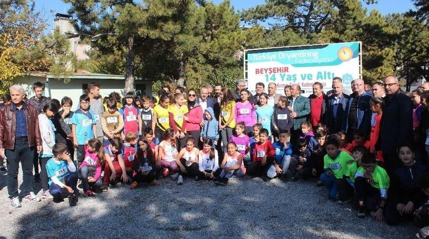 Beyşehir’de Oryantiring Yarışları Heyecanı