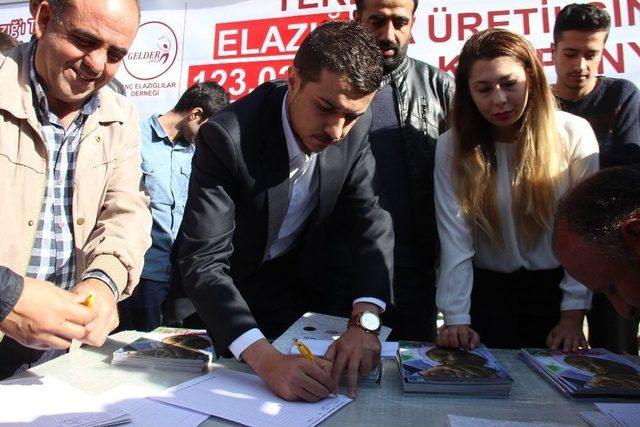 Yerli Otomobilin Elazığ’da Yapılması İçin İmza Kampanyası