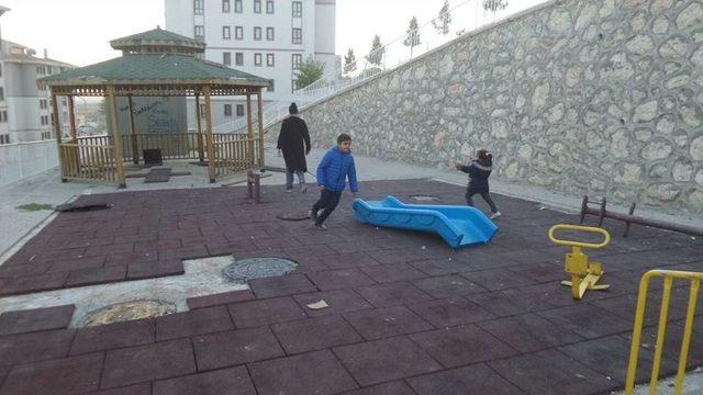 Çocuk Oyun Parkını Tahrip Ettiler 2