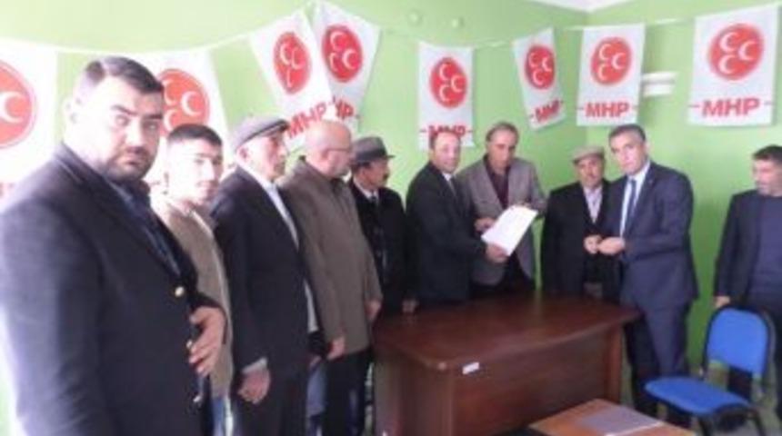 Mhp Karayazı&rsquo;da Teşkilat Binasını A&ccedil;tı