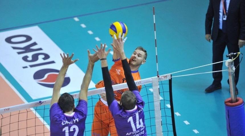 Voleybol Efeler Ligi: İneg&ouml;l Belediyespor: 3 - Afyon Belediye Y&uuml;ntaş: 1