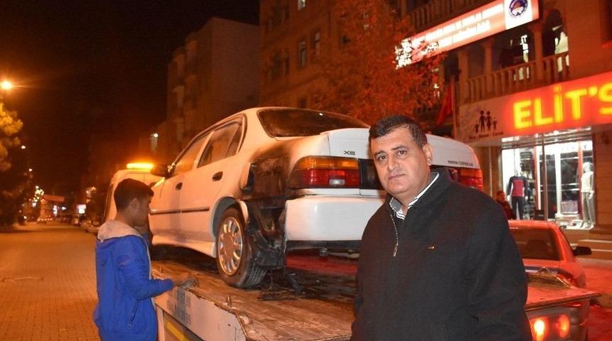 Alev Alan Otomobil G&uuml;venlik&ccedil;i Tarafından S&ouml;nd&uuml;r&uuml;ld&uuml;