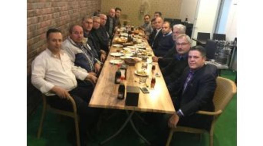 Başkan Yaralı Esnaf Sofrasına Konuk Oldu