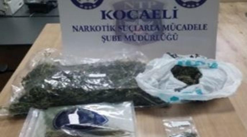 Kocaeli&rsquo;de Uygulamalarda &Ccedil;ok Sayıda Uyuşturucu Madde Ele Ge&ccedil;irildi