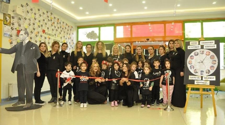 Minik Gkv&rsquo;lilerden Muhteşem Ebru Sergisi