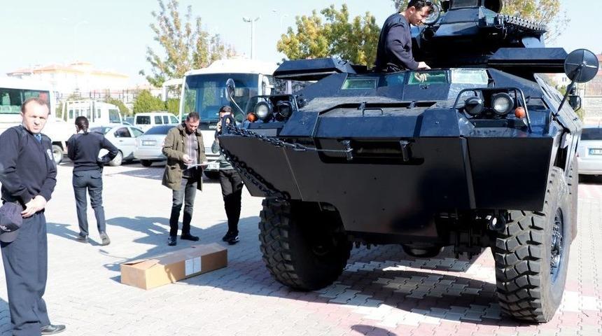 Aksaray Emniyetine Dragon Panzer Desteği