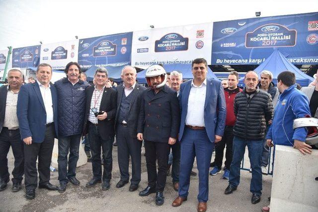 Başkan Doğan, Ralli Pilotu Oldu