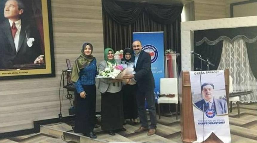 Memur Sen Kadınlar Komisyonu Başkanı &Ouml;&ccedil;al Manisa&rsquo;daydı