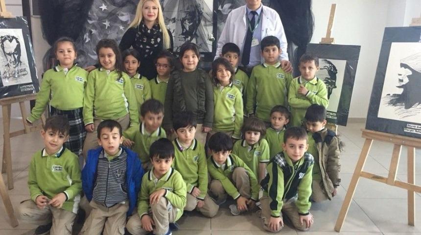 &Ccedil;amlıca Okullarında Atat&uuml;rk Sergisi