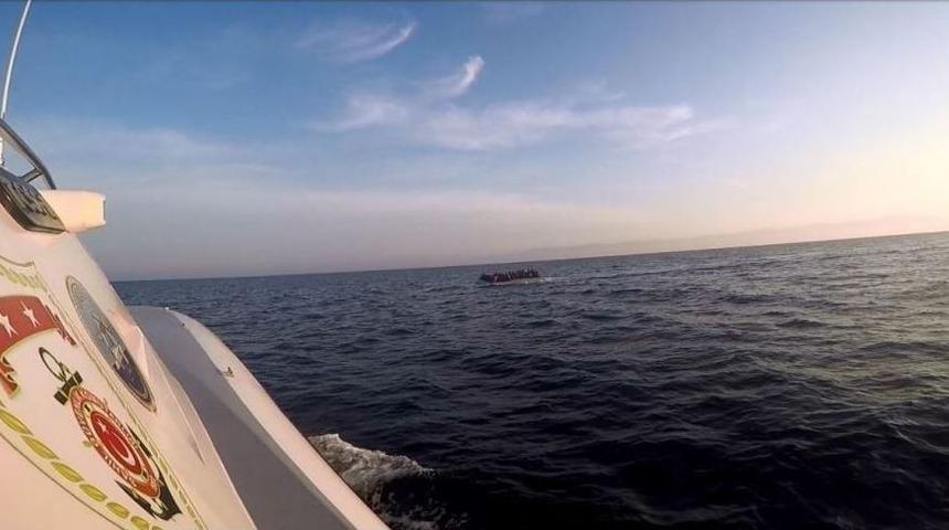 Hafta Sonu Ayvalık&rsquo;ta 99 M&uuml;lteci Yakalandı