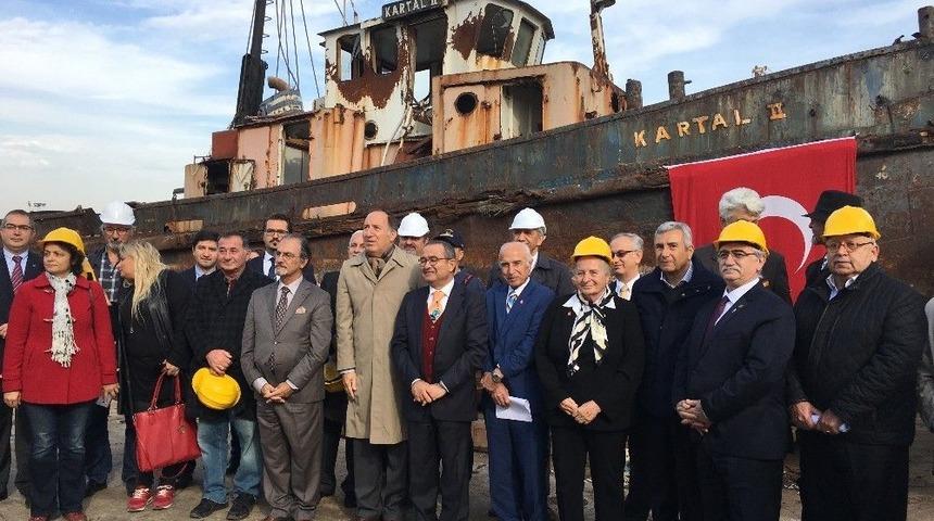 Atat&uuml;rk&rsquo;&uuml;n &Uuml;zerinde Meşhur &ldquo;geldikleri Gibi Giderler&rdquo; S&ouml;z&uuml;n&uuml; S&ouml;ylediği Gemi Bulundu